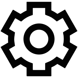 Gear Icon from Atlas Line Set