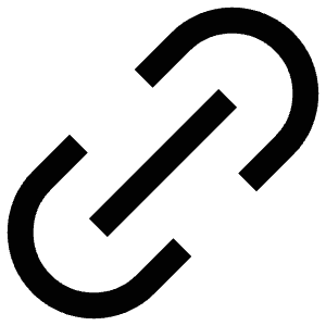 Link Chain Icon from Atlas Line Set