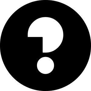 Question 2 Icon from Block – Free Set