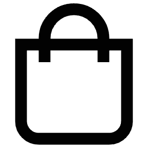 Shopping Bag Icon from Atlas Line Set