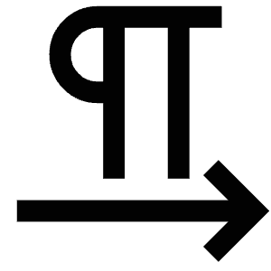 Text Direction Left Icon from Atlas Line Set