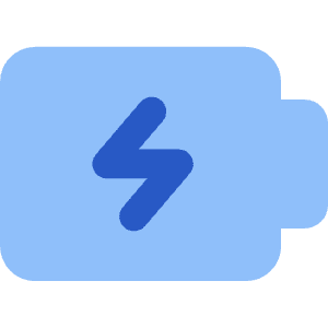 Battery Charging Icon from Core Flat Set