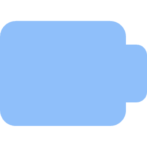 Battery Empty 1 Icon from Core Flat Set