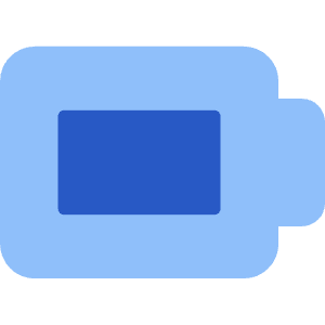 Battery Full 3 Icon from Core Flat Set