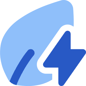 Leaf Energy Saving Icon from Core Flat Set