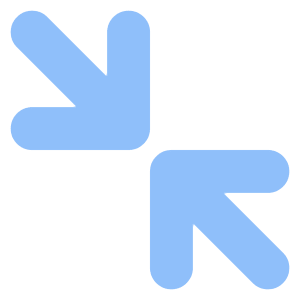 Line Arrow Shrink Diagonal Large 2 Icon from Core Flat Set