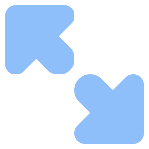 Triangle Arrow Expand Diagonal Large 2 Icon from Core Flat Set