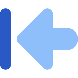 Triangle Arrow Move Left Large 1 Icon from Core Flat Set