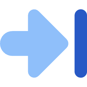 Triangle Arrow Move Right Large 1 Icon from Core Flat Set