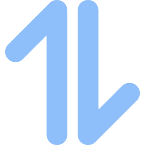 Line Arrow Transfer Vertical Large 1 Icon from Core Flat Set