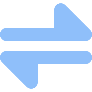 Triangle Arrow Transfer Horizontal Large 1 Icon from Core Flat Set