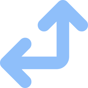 Line Arrow Bottom Right Corner Large Icon from Core Flat Set