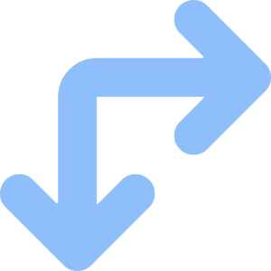 Line Arrow Top Left Corner Large Icon from Core Flat Set