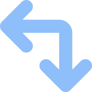 Line Arrow Top Right Corner Large Icon from Core Flat Set