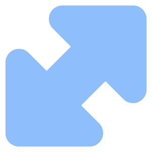 Diagonal Triangle Arrow Large 1 Icon from Core Flat Set