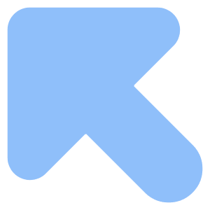 Triangle Arrow Diagonal Upper Left Large Icon from Core Flat Set