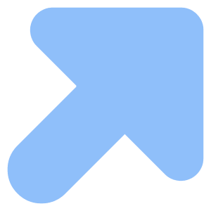 Triangle Arrow Diagonal Upper Right Large Icon from Core Flat Set