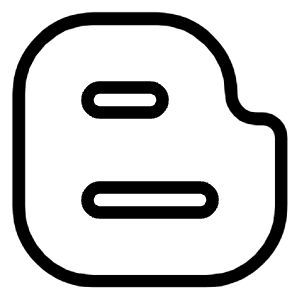Blogger Logo Icon from Logos Line - Free Set