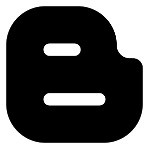 Blogger Logo Icon from Logos Solid - Free Set