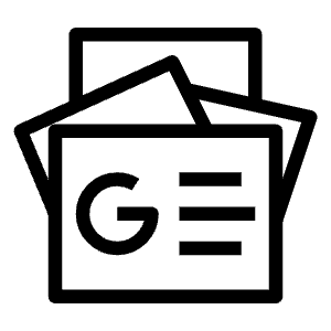 Google News Logo Icon from Logos Line - Free Set