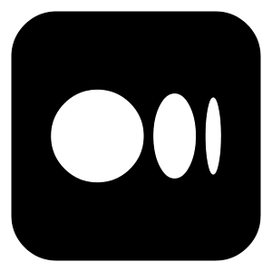 Medium Logo 3 Icon from Logos Block - Free Set