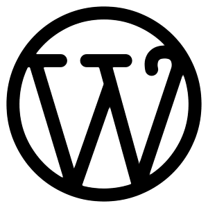 Wordpress Logo 1 Icon from Logos Solid - Free Set