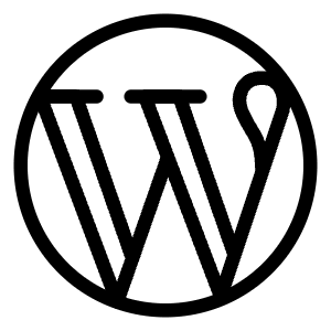 Wordpress Logo 2 Icon from Logos Line - Free Set