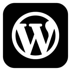Wordpress Logo 2 Icon from Logos Block - Free Set