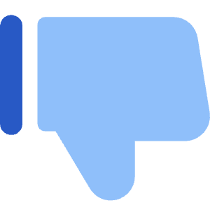 Dislike 2 Icon from Core Flat Set