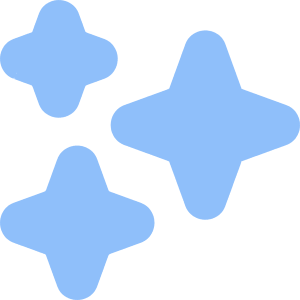 Multiple Stars Icon from Core Flat Set