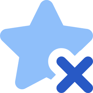 Remove Favorite Highlight Icon from Core Flat Set