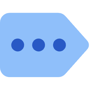 Tag Label More Option Icon from Core Flat Set