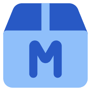 Shipment Package Medium Icon from Core Flat Set