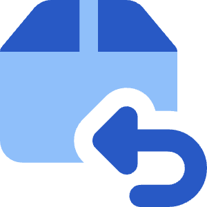 Shipment Return Icon from Core Flat Set