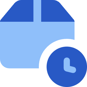 Shipment Time Icon from Core Flat Set