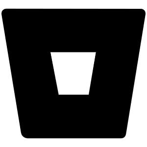 Bitbucket Icon from Font Awesome Solid Set