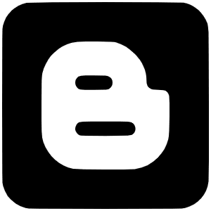Blogger Icon from Font Awesome Solid Set