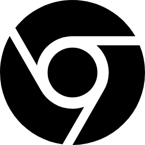 Chrome Icon from Font Awesome Solid Set