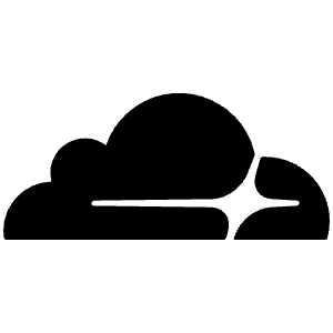 Cloudflare Icon from Font Awesome Solid Set