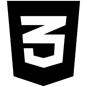 Css3 Alt Icon from Font Awesome Solid Set