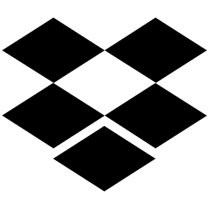 Dropbox Icon from Font Awesome Solid Set