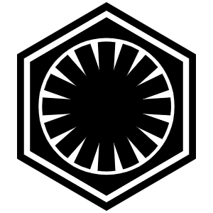 First Order Icon from Font Awesome Solid Set