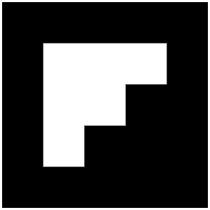 Flipboard Icon from Font Awesome Solid Set