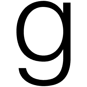 Goodreads G Icon from Font Awesome Solid Set