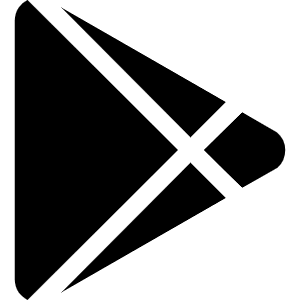Google Play Icon from Font Awesome Solid Set
