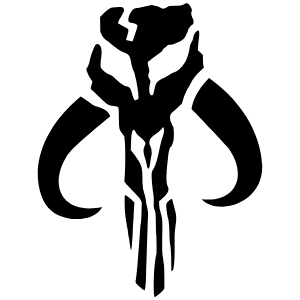Mandalorian Icon from Font Awesome Solid Set