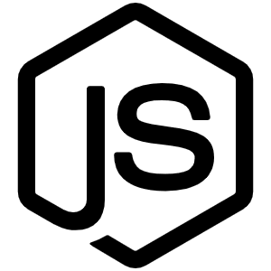 Node Js Icon from Font Awesome Solid Set