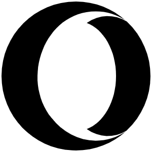 Opera Icon from Font Awesome Solid Set