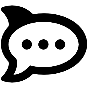 Rocketchat Icon from Font Awesome Solid Set