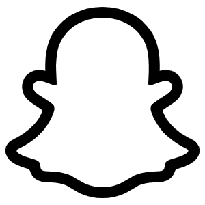 Snapchat Icon from Font Awesome Solid Set